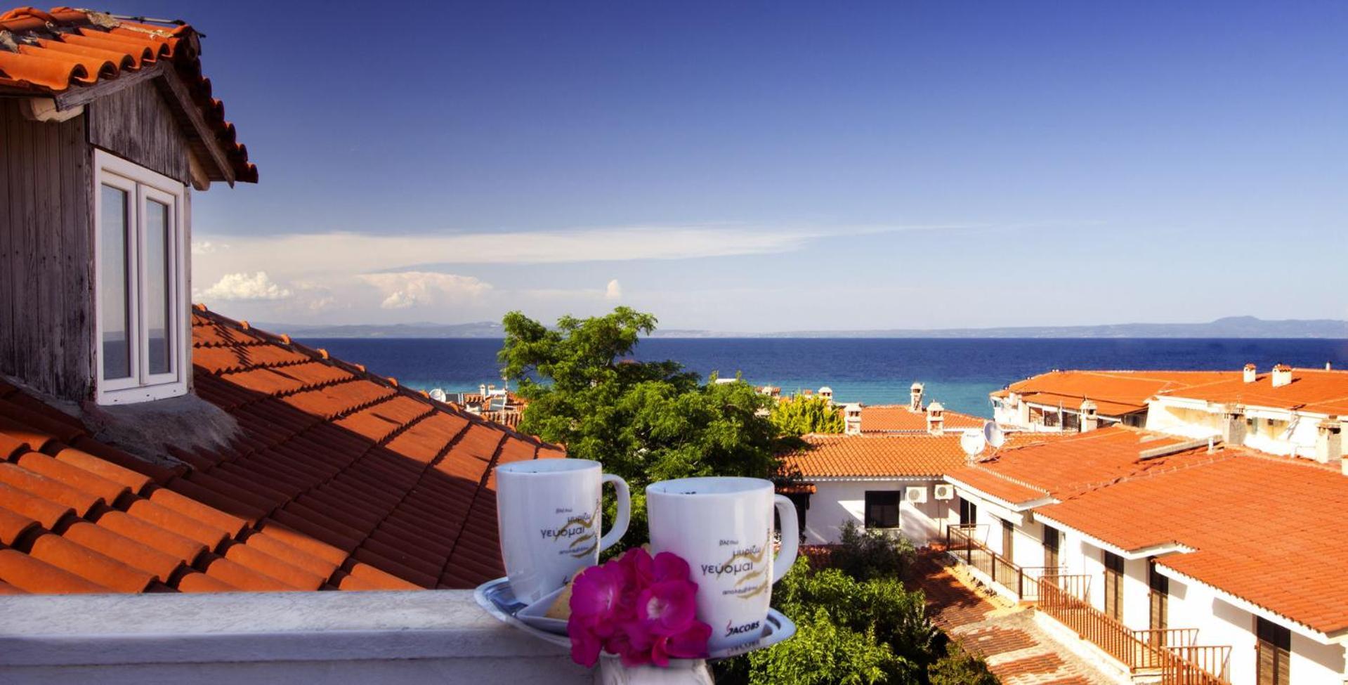 Hotel Odysseas ポリフロノ エクステリア 写真