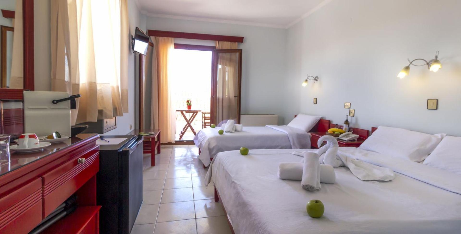 Hotel Odysseas ポリフロノ 部屋 写真